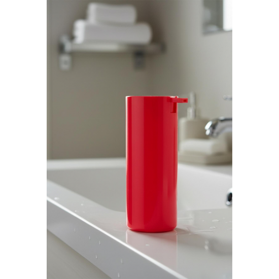 Soft Pembe Şeffaf Akrilik Sıvı Sabunluk 250 ml