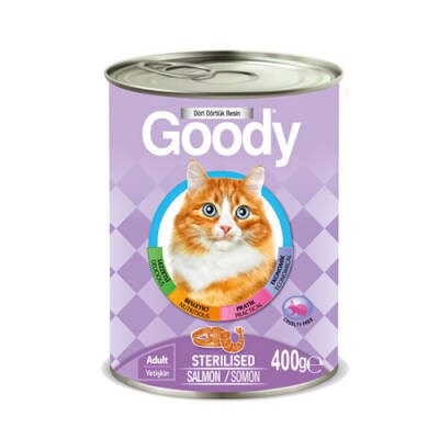 Somonlu Kısırlaştırılmış Kedi Konservesi 400 Gr