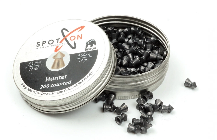 Spoton Hunter 14 Grain 5,5 mm Havalı Saçması 200 Adet