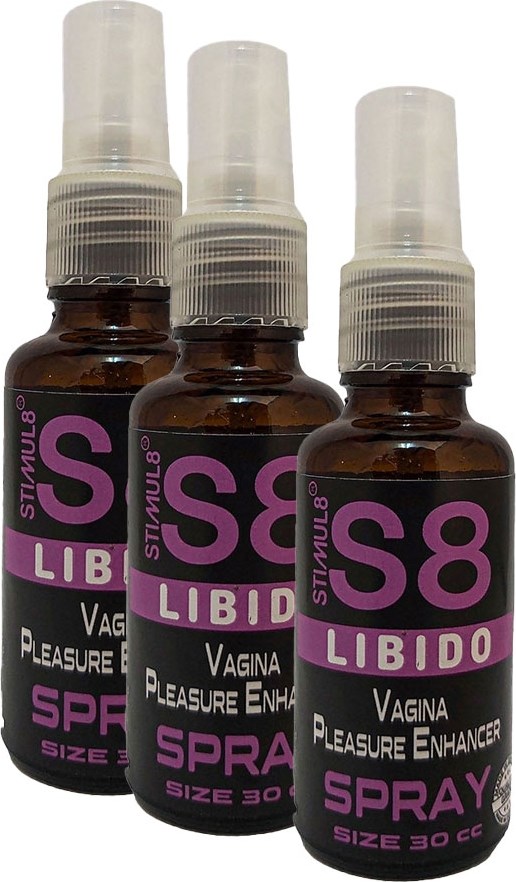 Stimul8 Kadın Genital Bakım 3 Adet Isteme Libidospreyi 30 ml