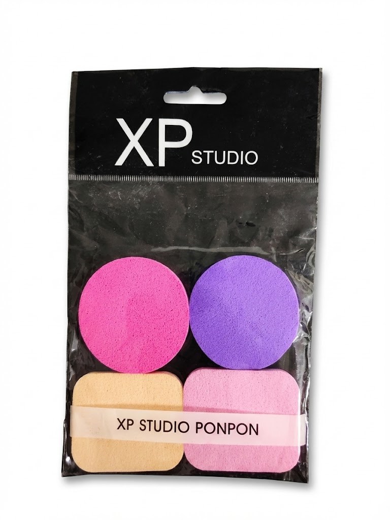 Studio Makyaj Süngeri & Ponpon Profesyonel 3LÜ
