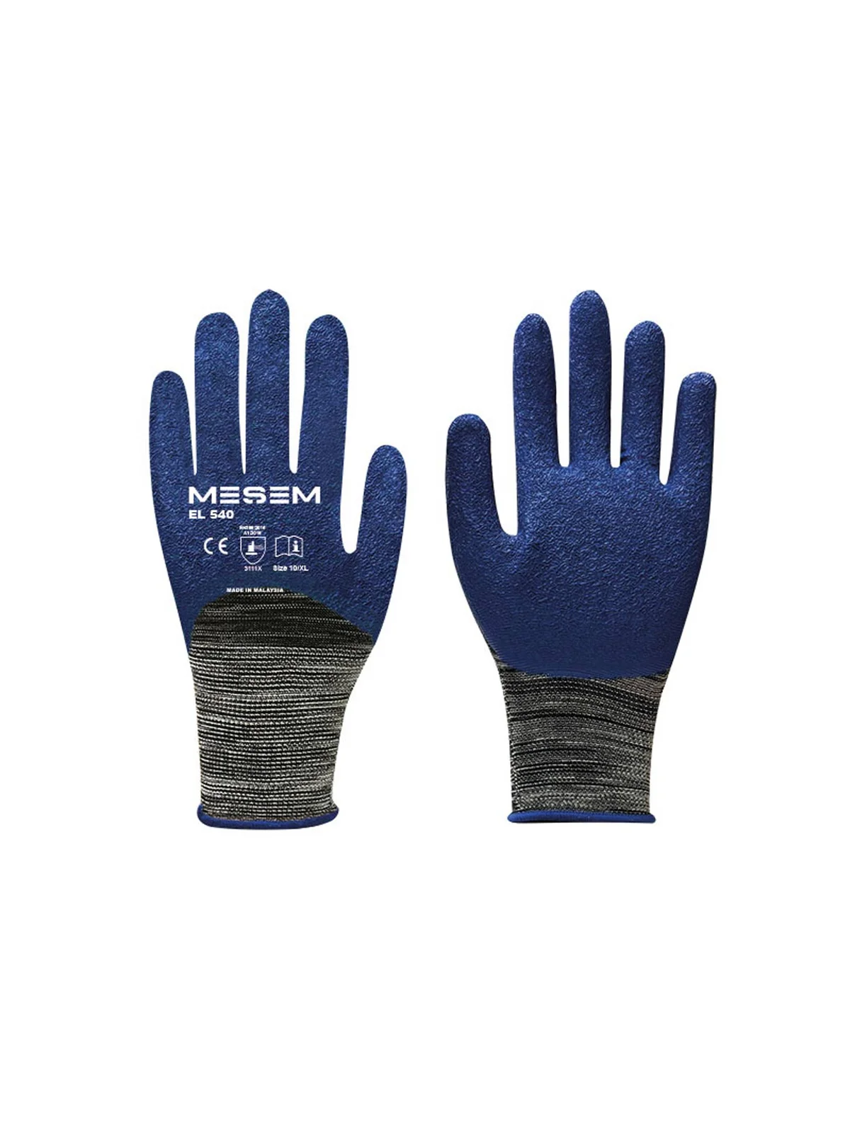 Süper Latex Eldiven 3/4 No:10 MES EL540