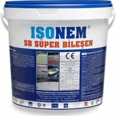Süper bileşen su yalıtım boyası, 18 kg