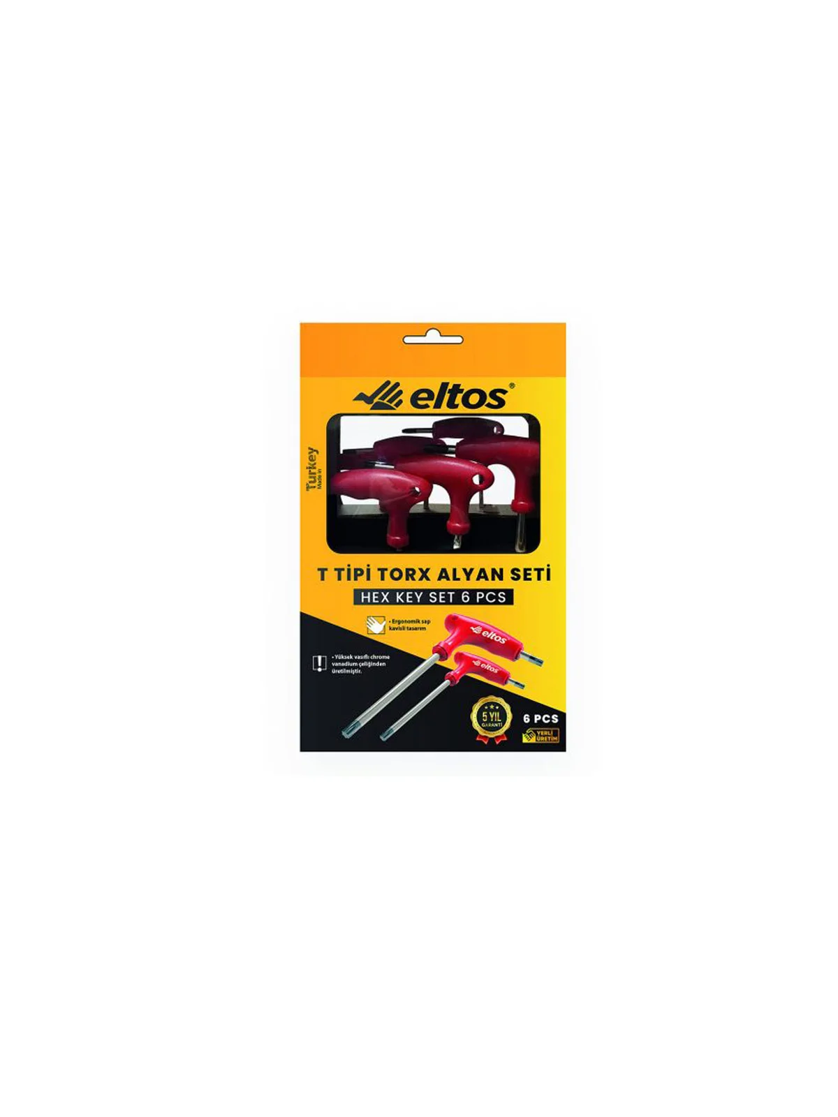 T Allen (Alyan) Anahtar Seti 6 Parça TTA 006
