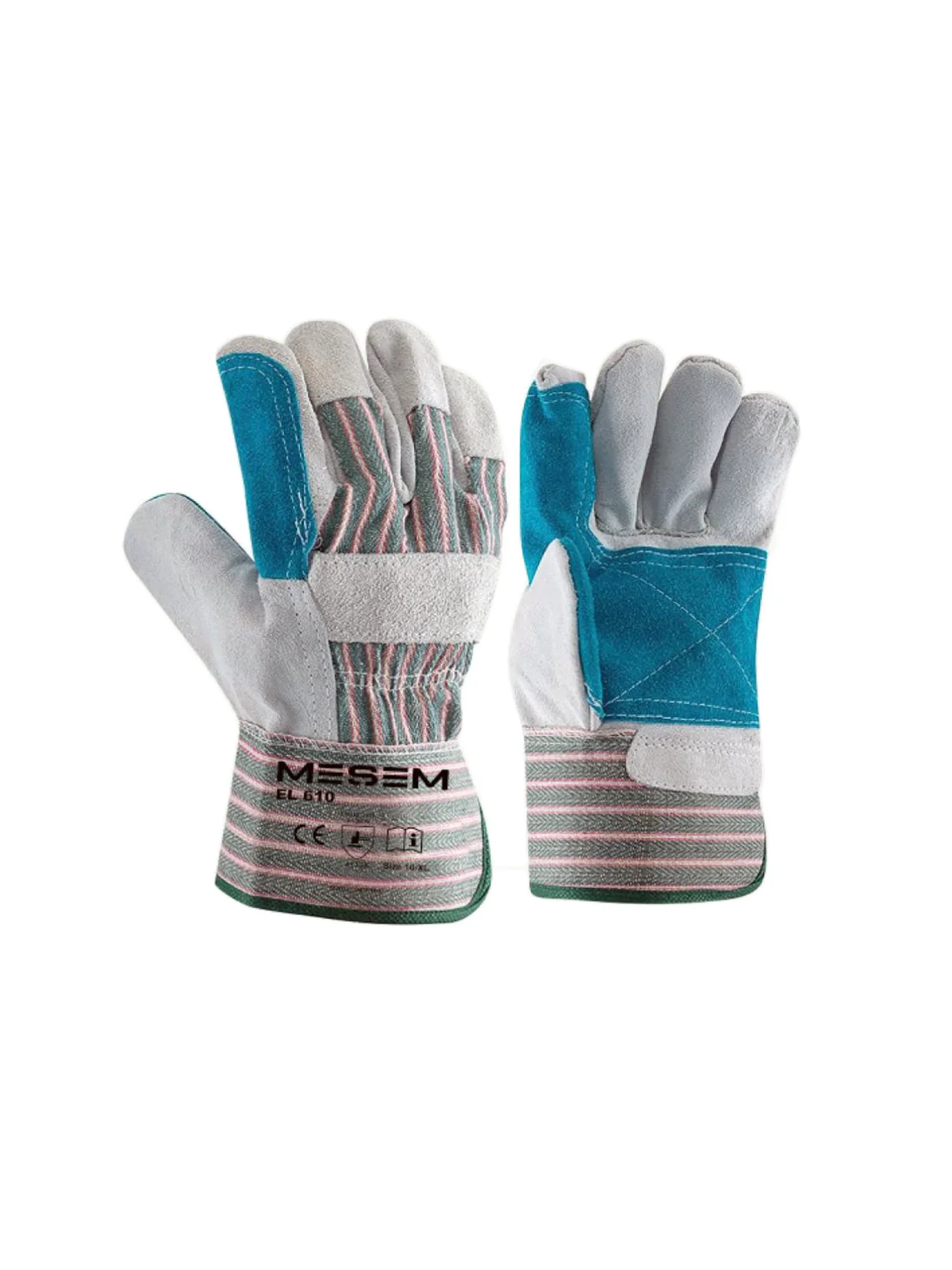 Takviyeli Deri İş Eldiveni NO:10 MES EL610