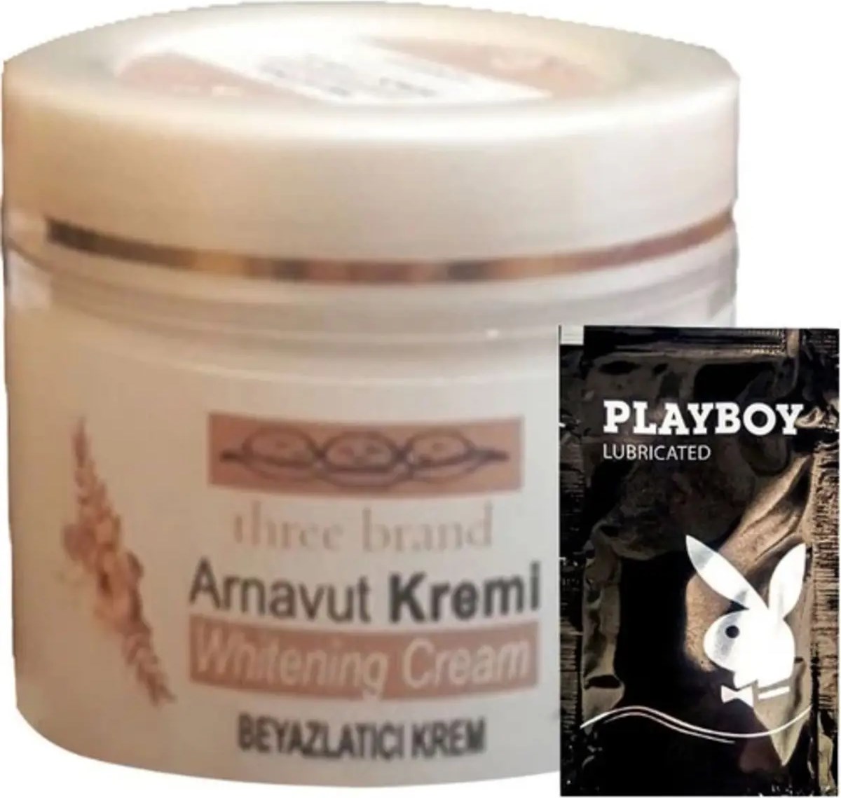 Three Brand Arnavut Kremi Whitening Cream  Kremi 100 ml + 1 Tane Hediye Jel