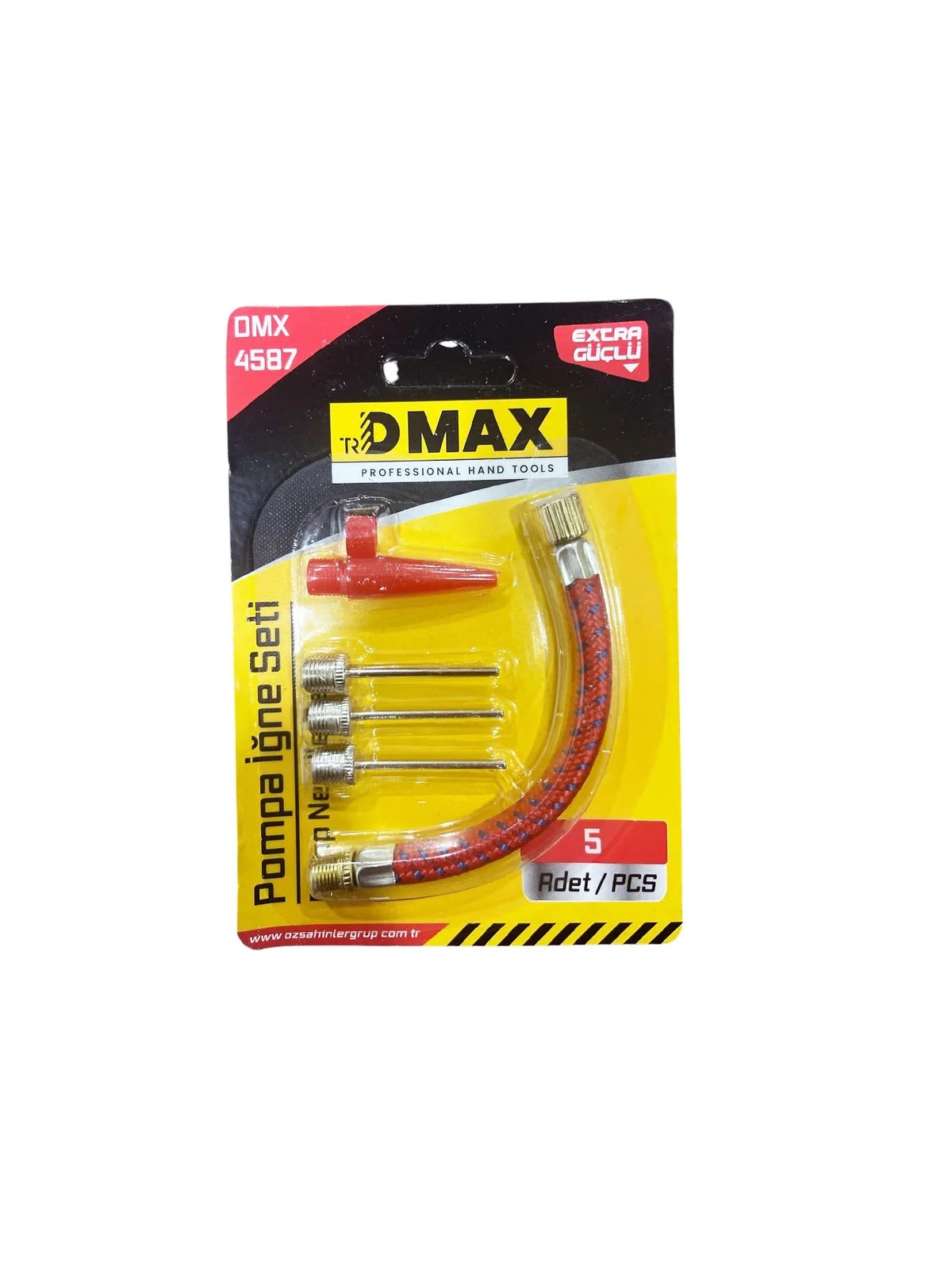 Top Şişirme İğne Pompa Hortum Seti 5 Parça DMX4587