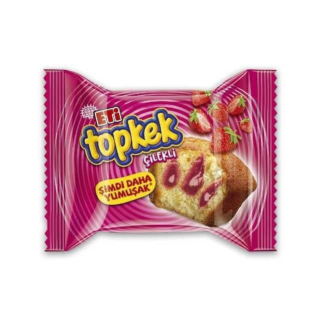 Topkek Çilek 40gr 48611 1 Adet
