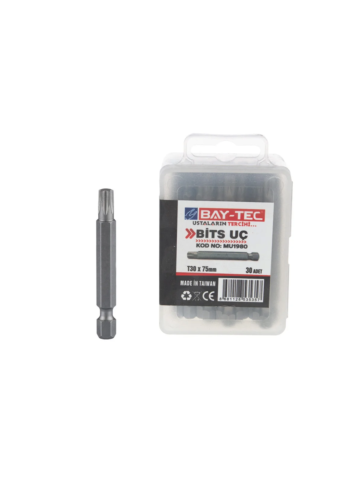 Torks Bits Uç T30x75 MU1980