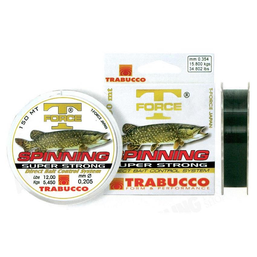 Trabucco T-Force Spinning Pike Serisi 150m K.Yeşil Misina