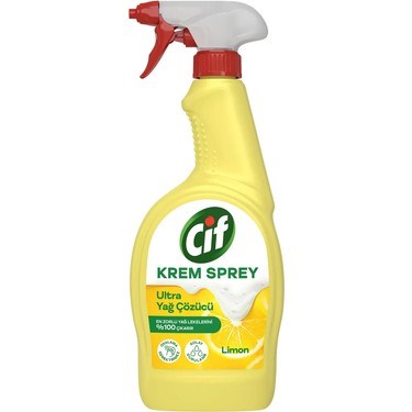 Ultra Yağ Çözücü Yüzey Temizleyici 750 ml Limon
