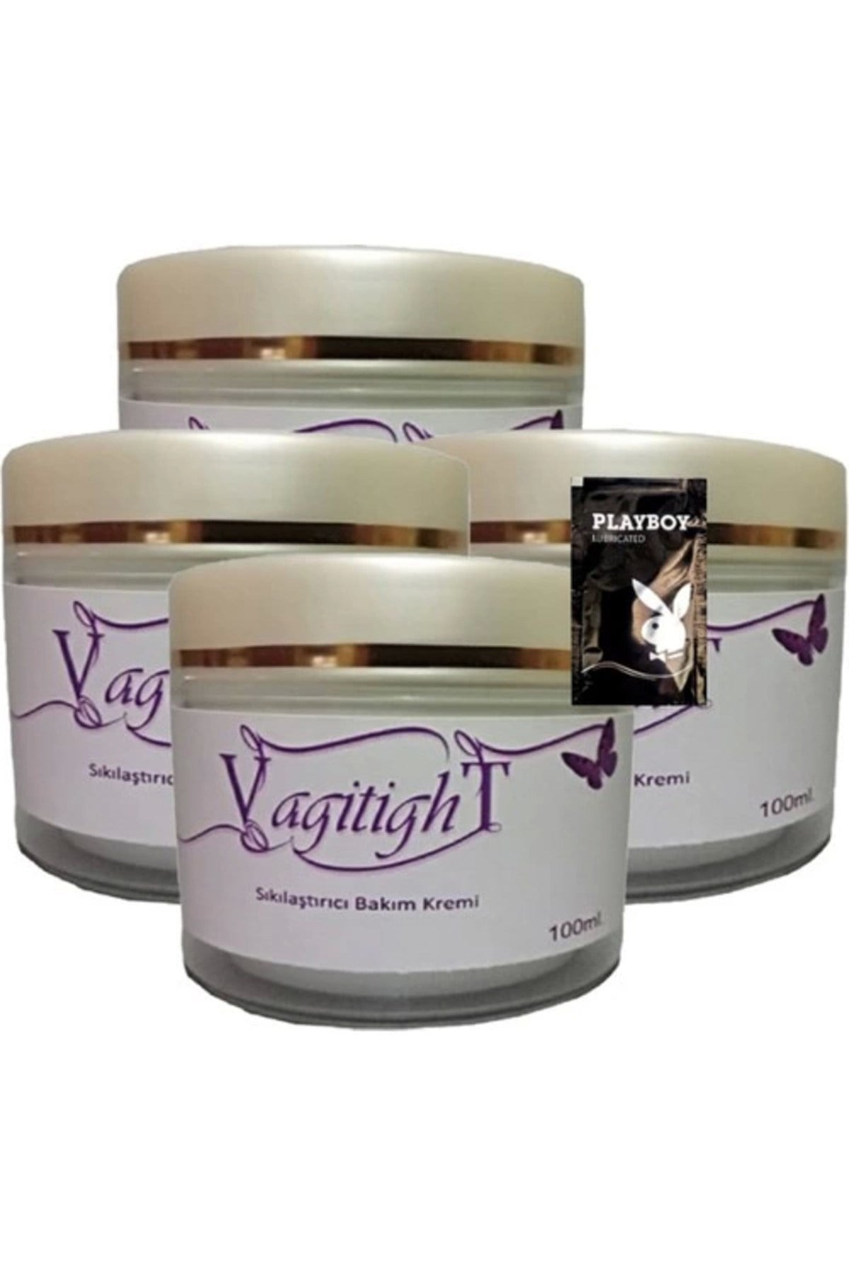 Vagitight 4x Adet 100 ml Kadınlara Özel Pres Kremi SNMP20417 + 1 Adet Jel Hediye