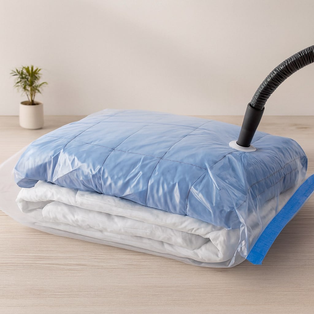 Vakuumlu Hurç 3lü Set (2x55x90 cm + 1x80x100 cm) - %75 Yer Tasarrufu