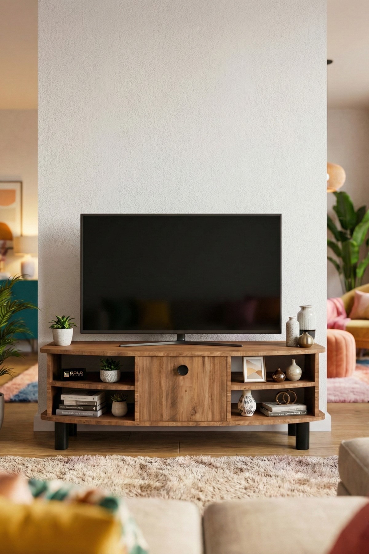 Vienna TV Sehpası Suntalam Çok Renkli 136x44