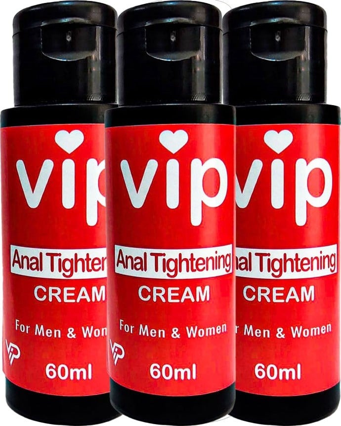 Vip Hem Kadın Hem Erkekler Için Analtightening Cream 3 Adet Analdaraltıcı Sıkılaştırıcıkrem 60 ml