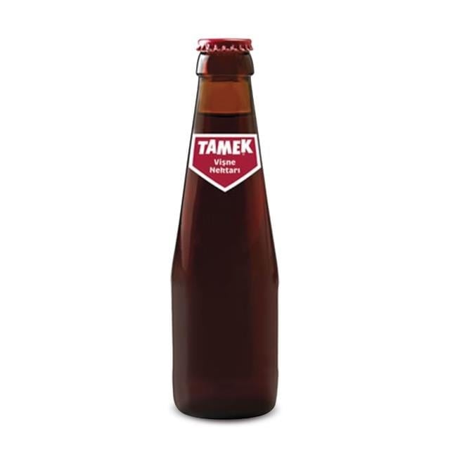 Vişne Klasik Kahverengi Cam Şişe 200ml