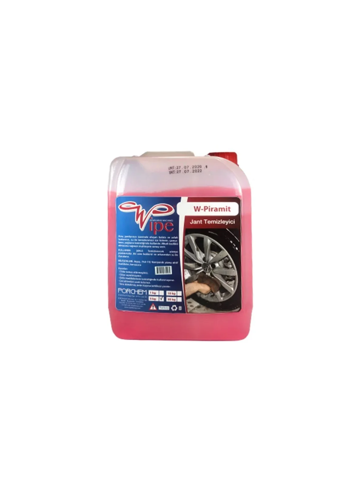 W-Piramit Jant Temizleyici 5 kg