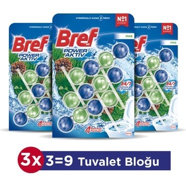 Wc Blok Trio Çam Kokulu Etkili Temizlik Ürünü