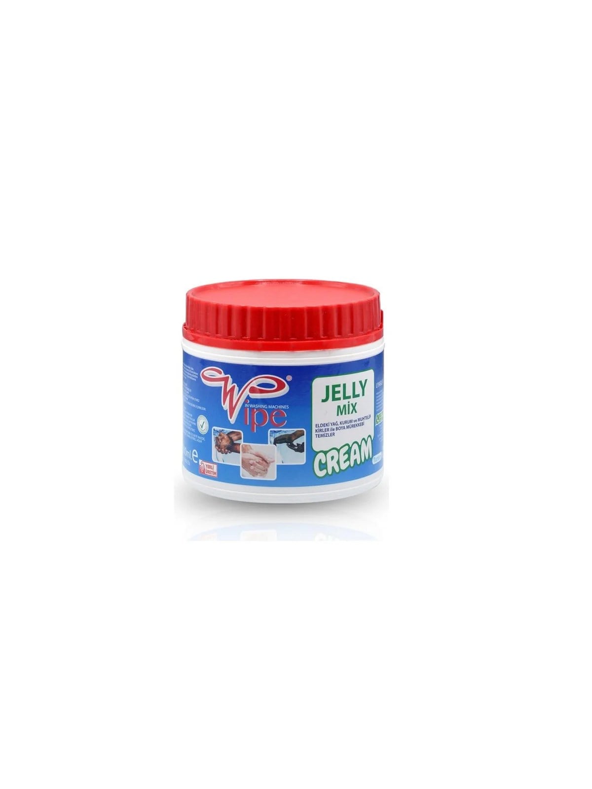Wipe Jelly mix Krem Partiküllü El Temizleme Kremi 500 gr