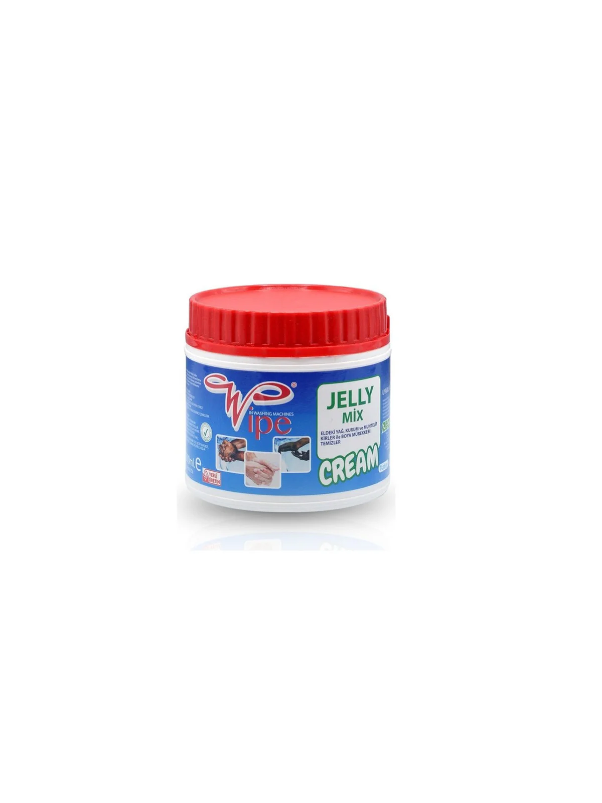 Wipe Jelly mix Krem Partiküllü El Temizleme Kremi 500 gr