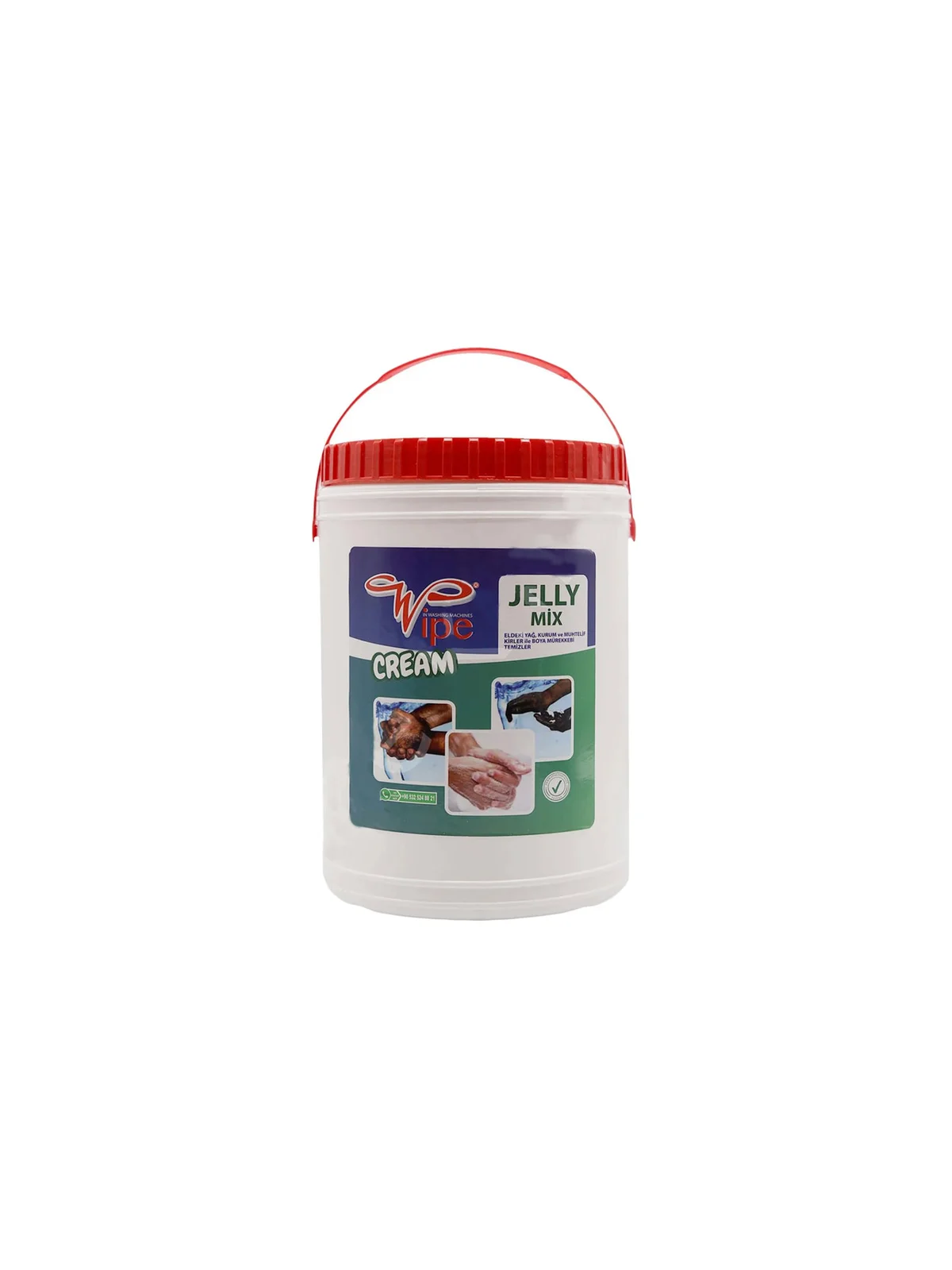 Wipe Jelly mix Krem Partiküllü El Temizleme Kremi 4 kg