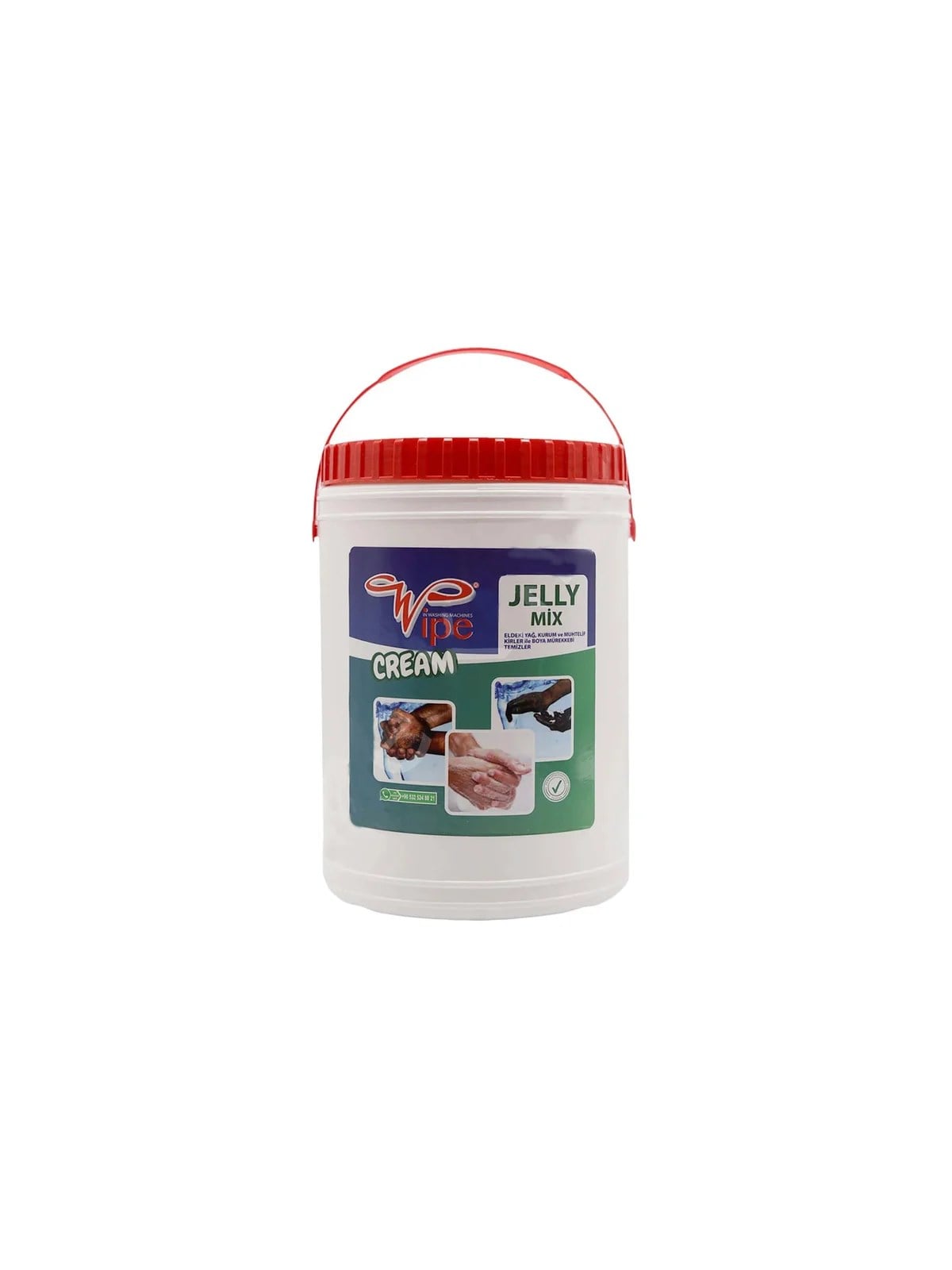 Wipe Jelly mix Krem Partiküllü El Temizleme Kremi 4 kg