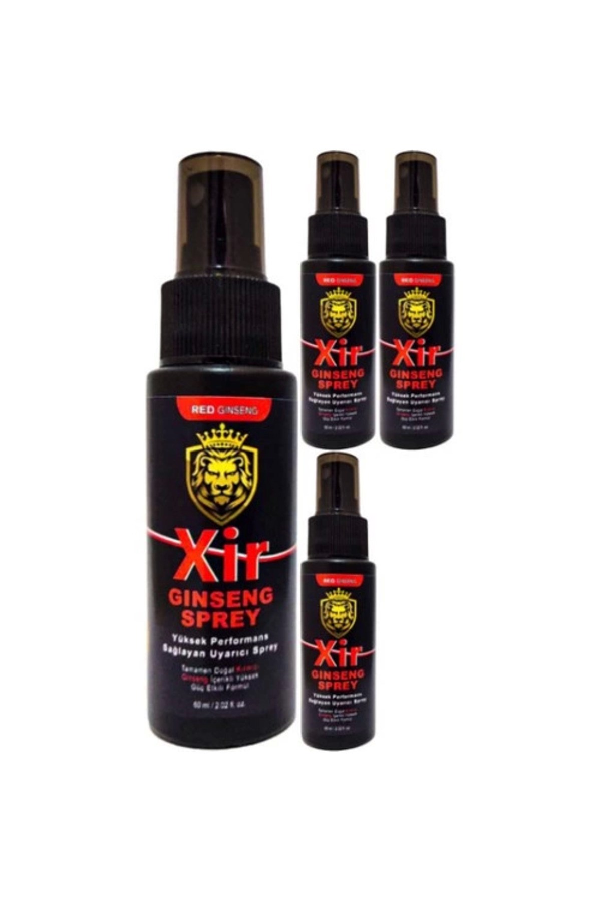 Xir  60 ml Erkeğe Özel 4 Adet Karışım 3xeffect Sprey
