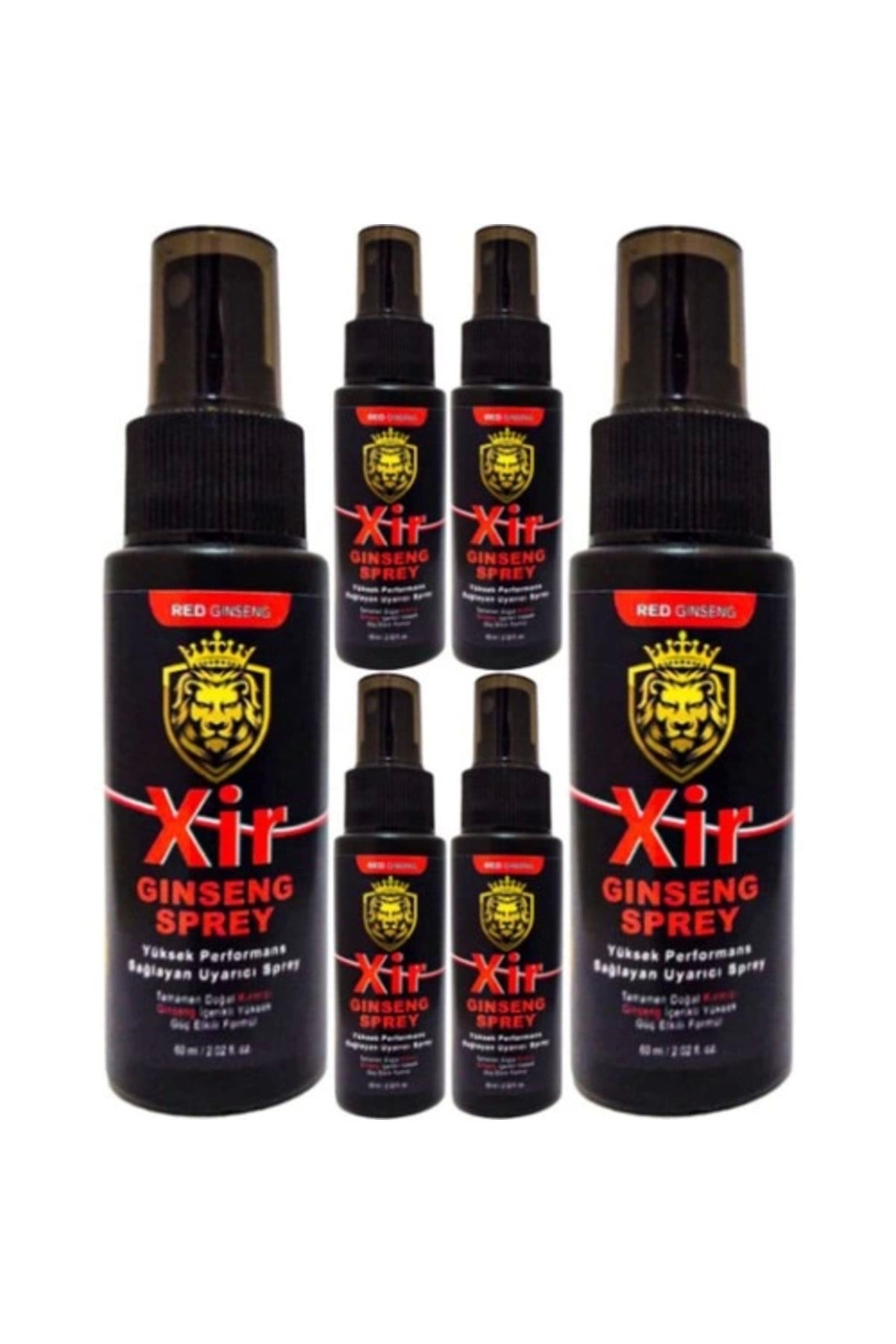 Xir  60 ml Erkeğe Özel Karışım 3xeffect 6 Adet Sprey