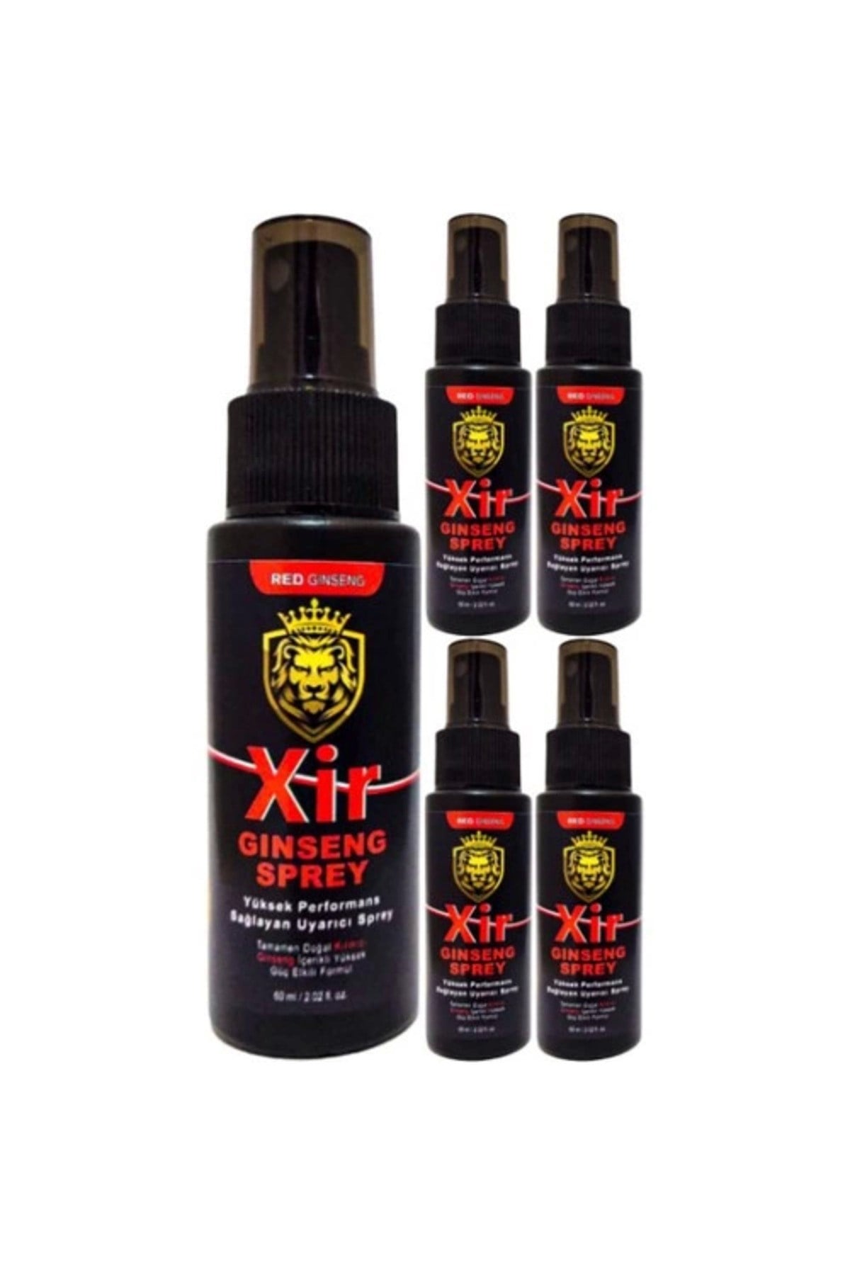 Xir  60 ml Erkeğe Özel Karışım 5 Adet 3xeffect Sprey
