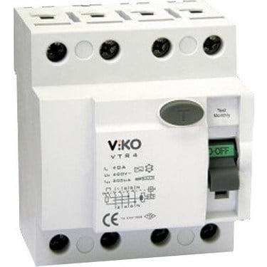 Yangın Koruma Rölesi - 3X40A 300 Ma Güvenlik