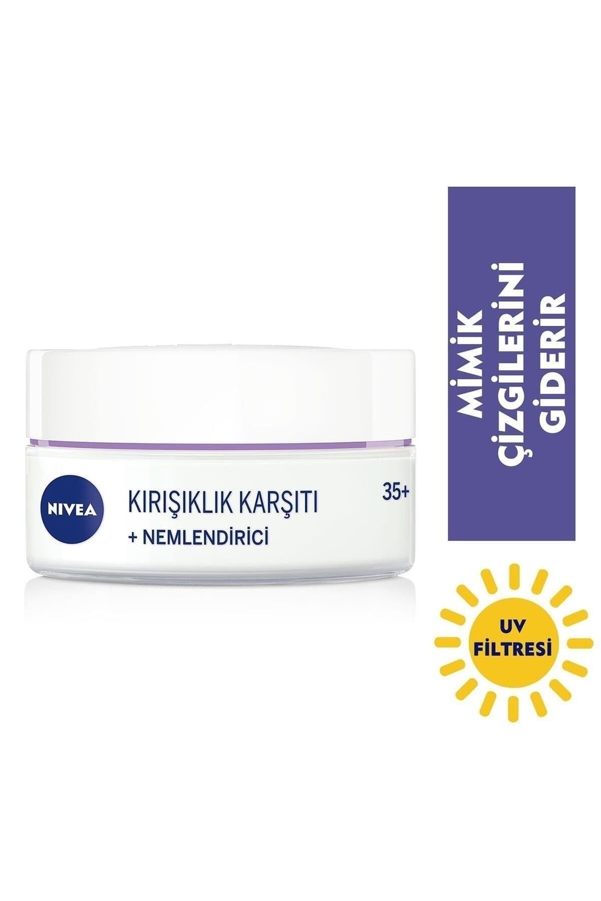 Yüz Bakim Kremi & Kırışıklık Karşıtı & Nemlendirici 35+YAŞ Gündüz Kremi 50ML