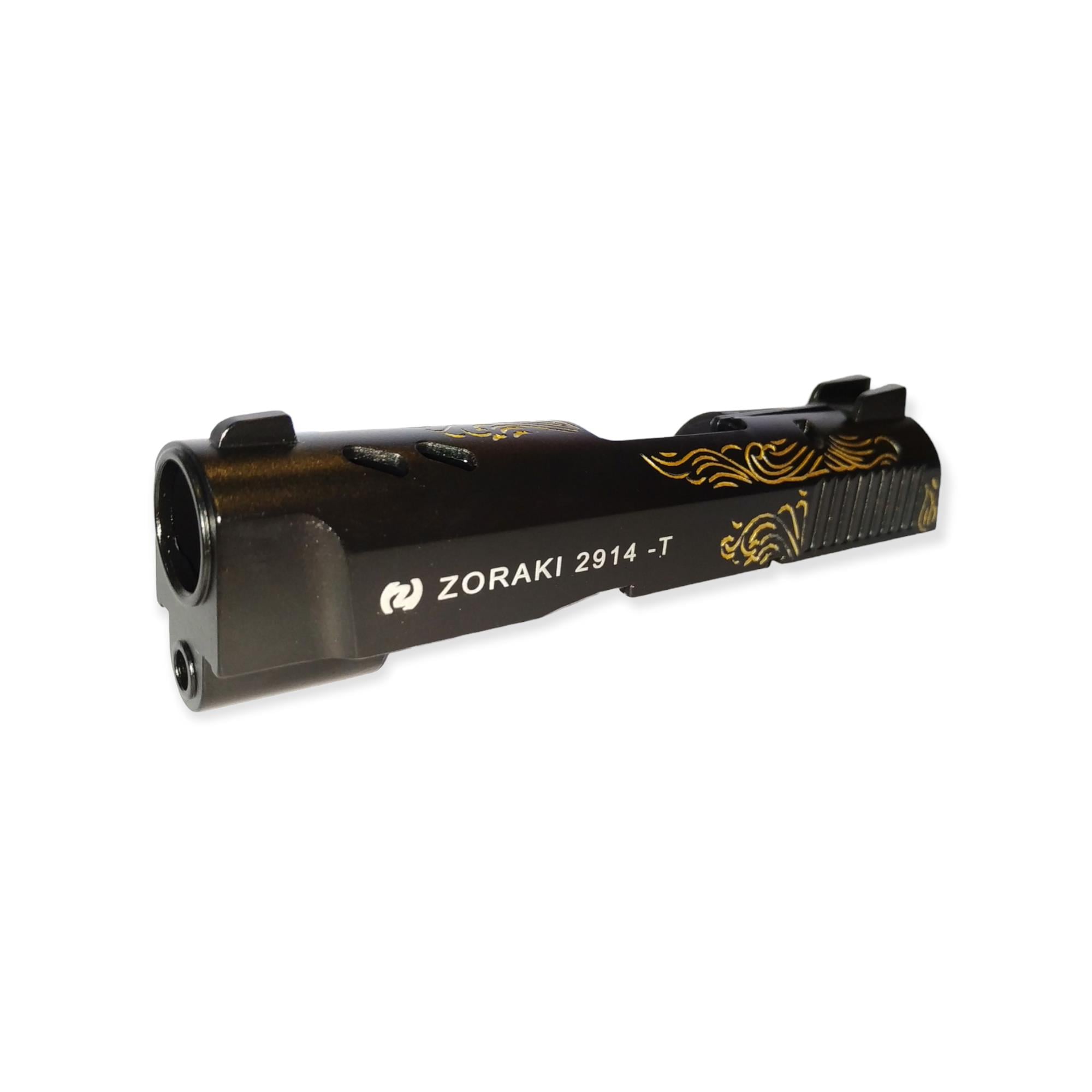 Zoraki 2914 İşlemeli Siyah Üst Kızak