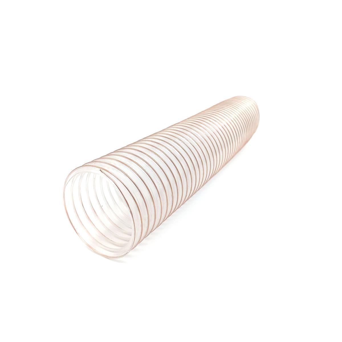 Paslanmaz Telli Poliüretan Şeffaf Hortum (Gıdaya Uygun)