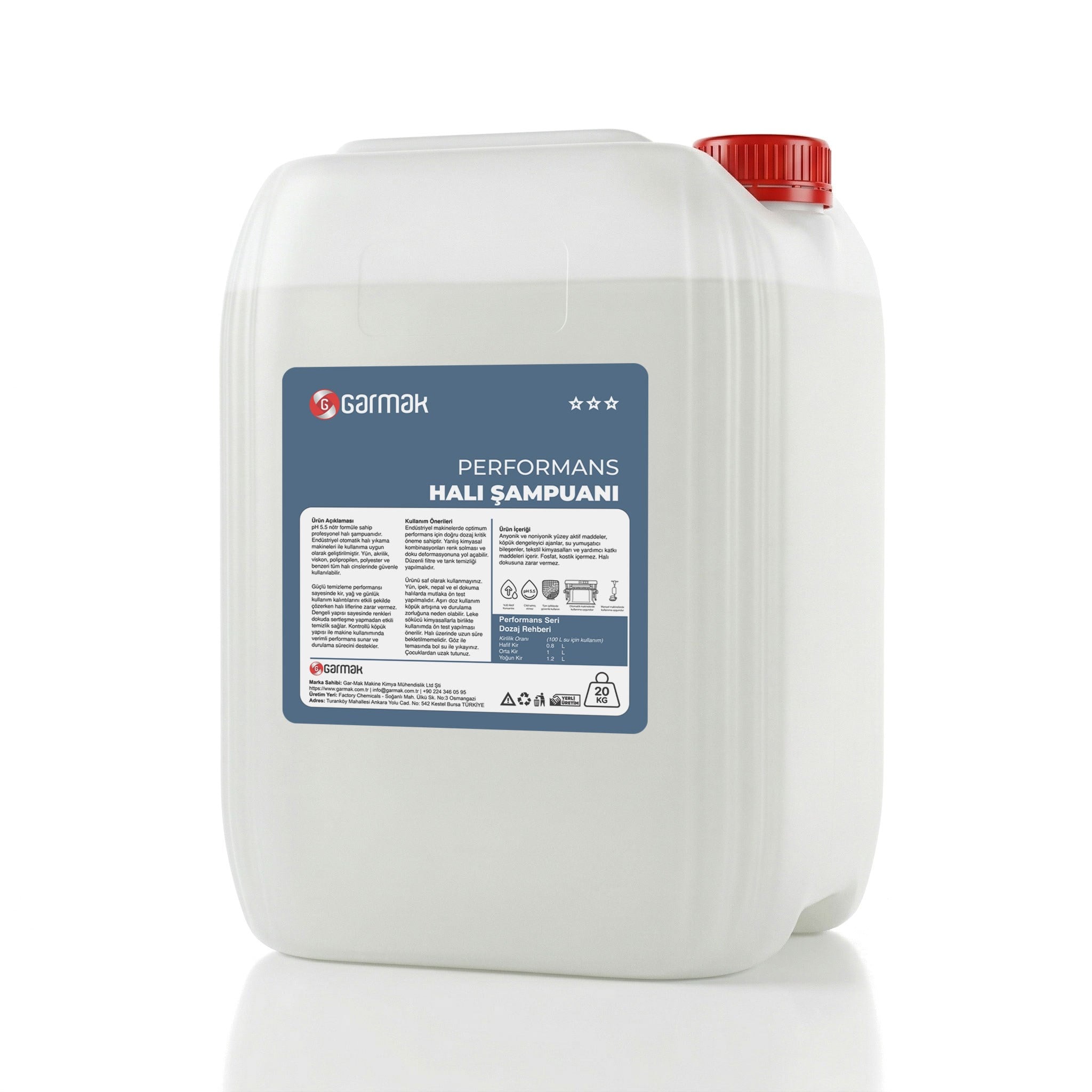 FELİX SÜPER HALI ŞAMPUANI 20 LT