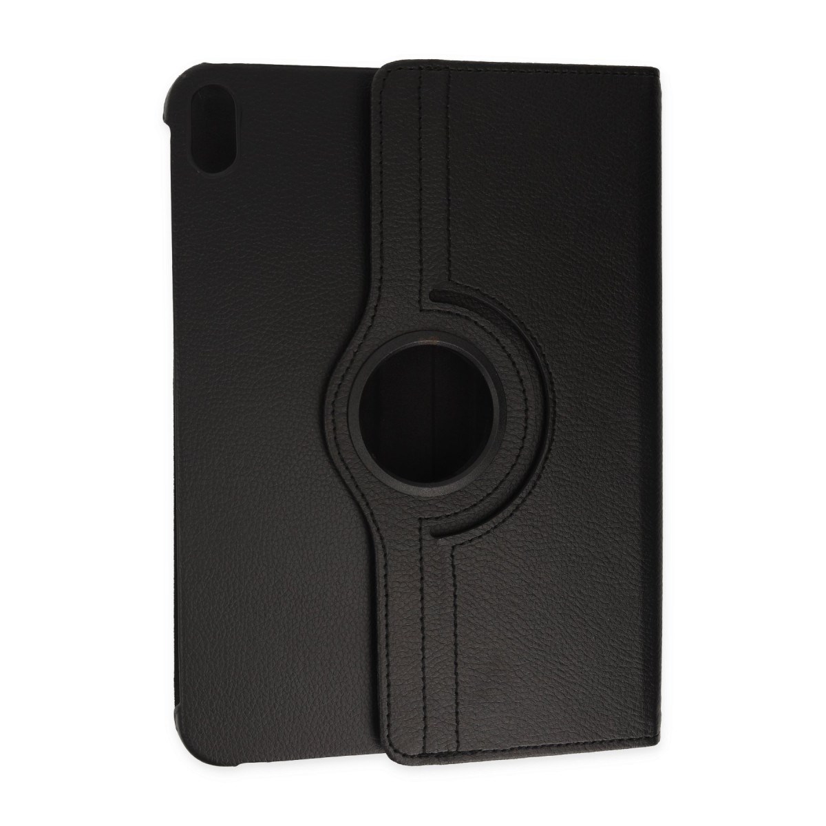 iPad 2022 10.9 (10.nesil) Kılıf 360 Tablet Deri Kılıf - Siyah