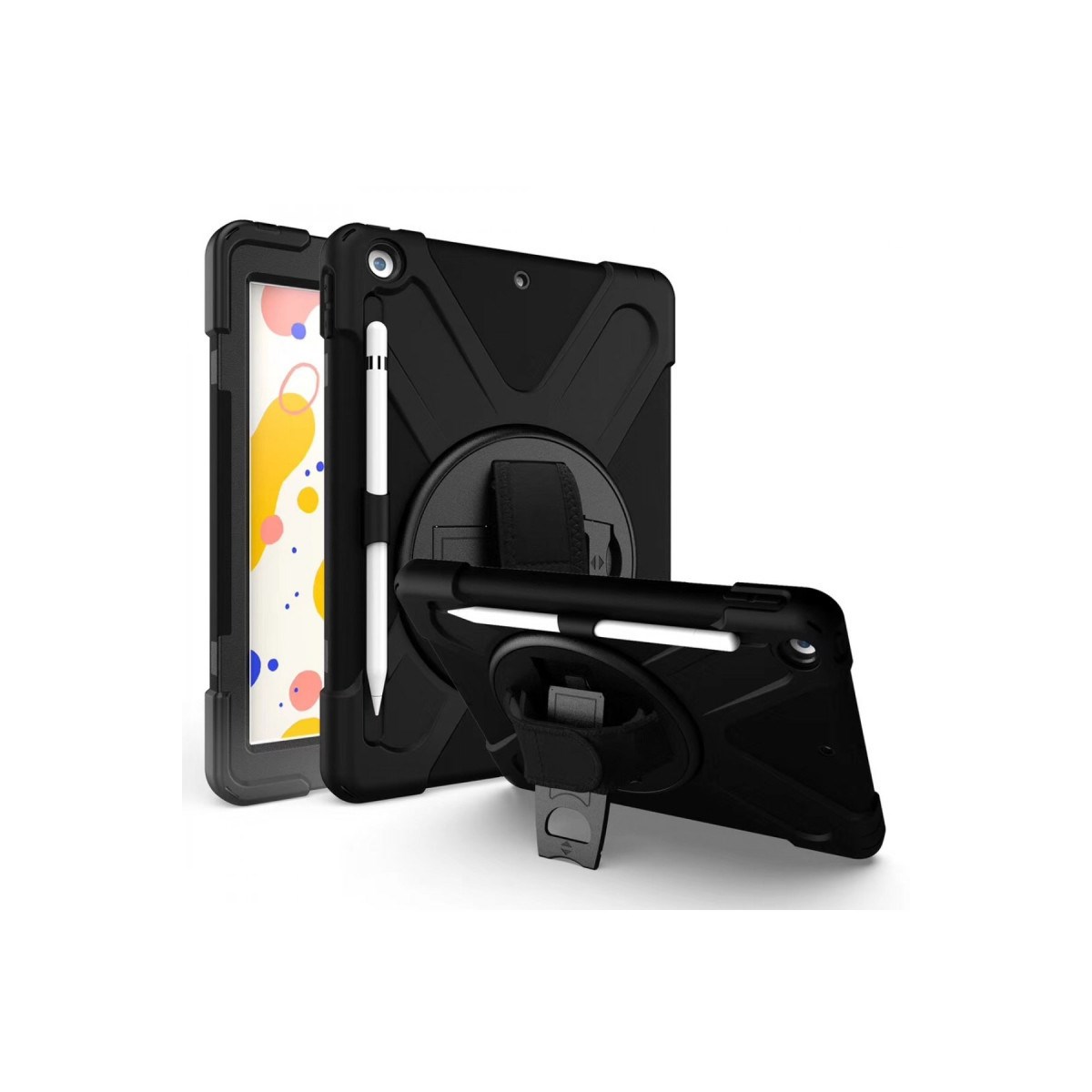 iPad 5 Air 9.7 Kılıf Amazing Tablet Kapak - Siyah