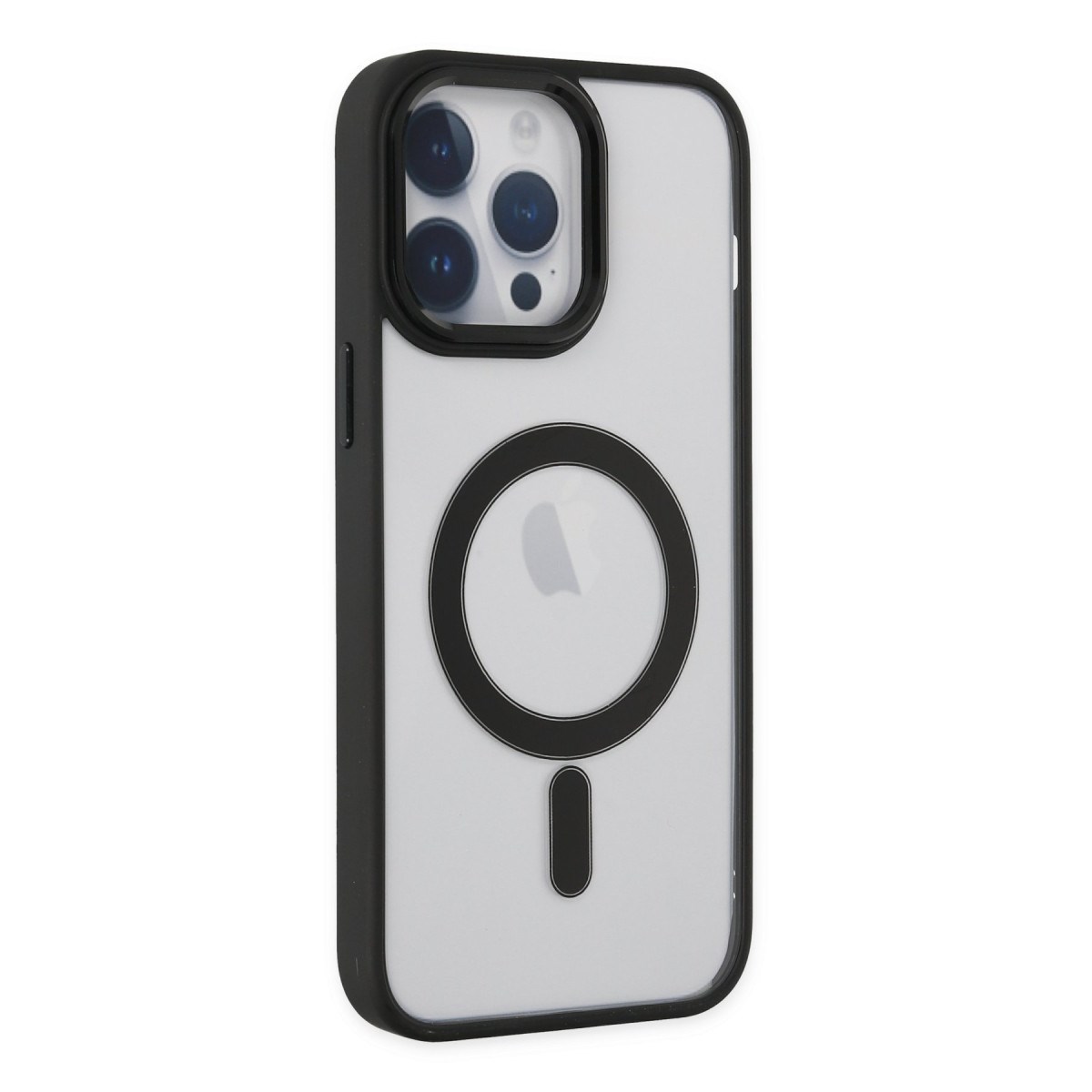 iPhone 14 Pro Kılıf Room Magneticsafe Silikon - Siyah