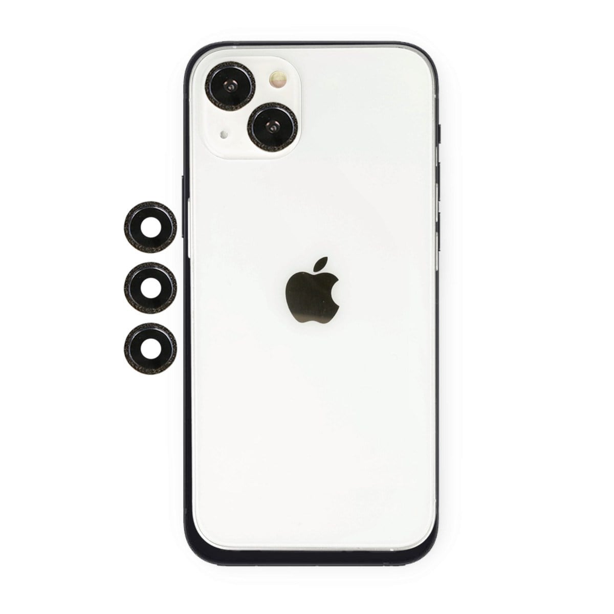 iPhone 14 Shine Kamera Lens - Siyah
