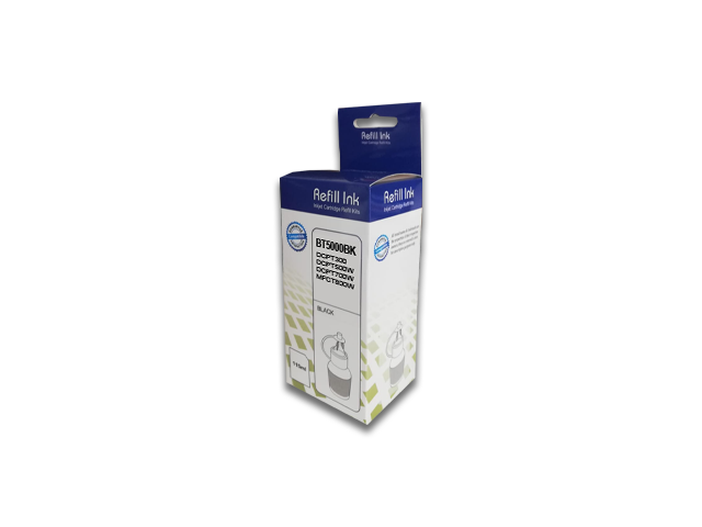perFIX Brother PF Bt 5000Bk Siyah Dye  Şişeli Mürekkep 135ml