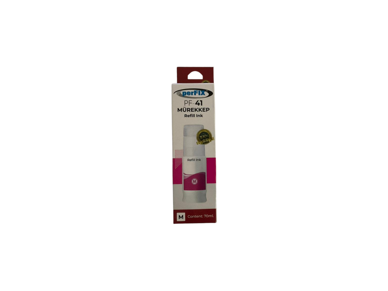 perFIX Canon  PF GI-41M  Kırmızı Şişeli  Mürekkep 70ml