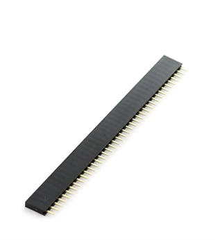 40 Pin Altın Kaplı Dişi Pin Header180 Derece