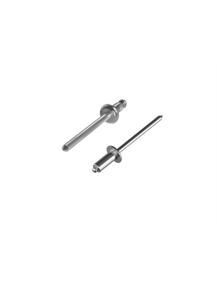 4x8 mm Alüminyum Pop Perçin DIN 7337
