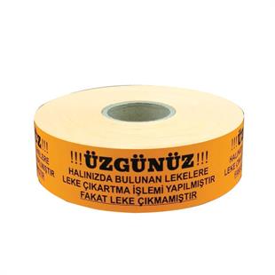 Leke Uyarı Etiketi
