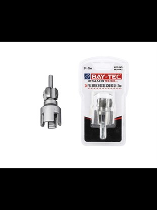 PVC Boru İç ve Dış Diş Açma Ucu 3/4 20mm MU1442