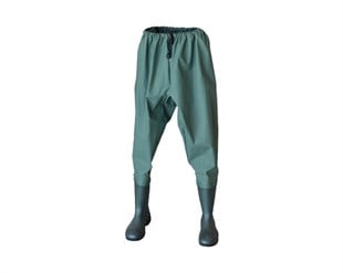 PVC ÇİZME PANTOLON MODEL BELİ LASTİKLİ - 40