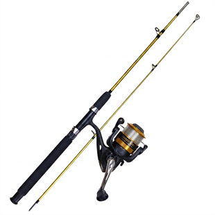 Powerex Crocodil Gold 165cm Quake 4000 Tekne Kayık Balık Olta Seti