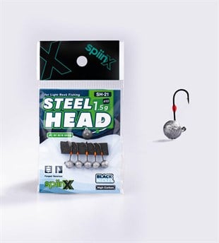 Spiinx Steel Head Jighead İğne No:10 5li Paket - 1.5 GR