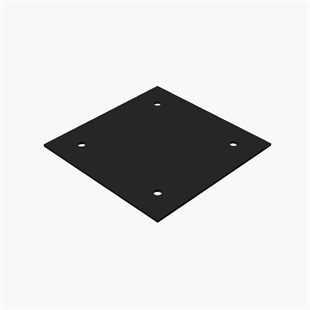 Elastomer Mesnet Takozu  300x300x5mm -  Ø 15mm