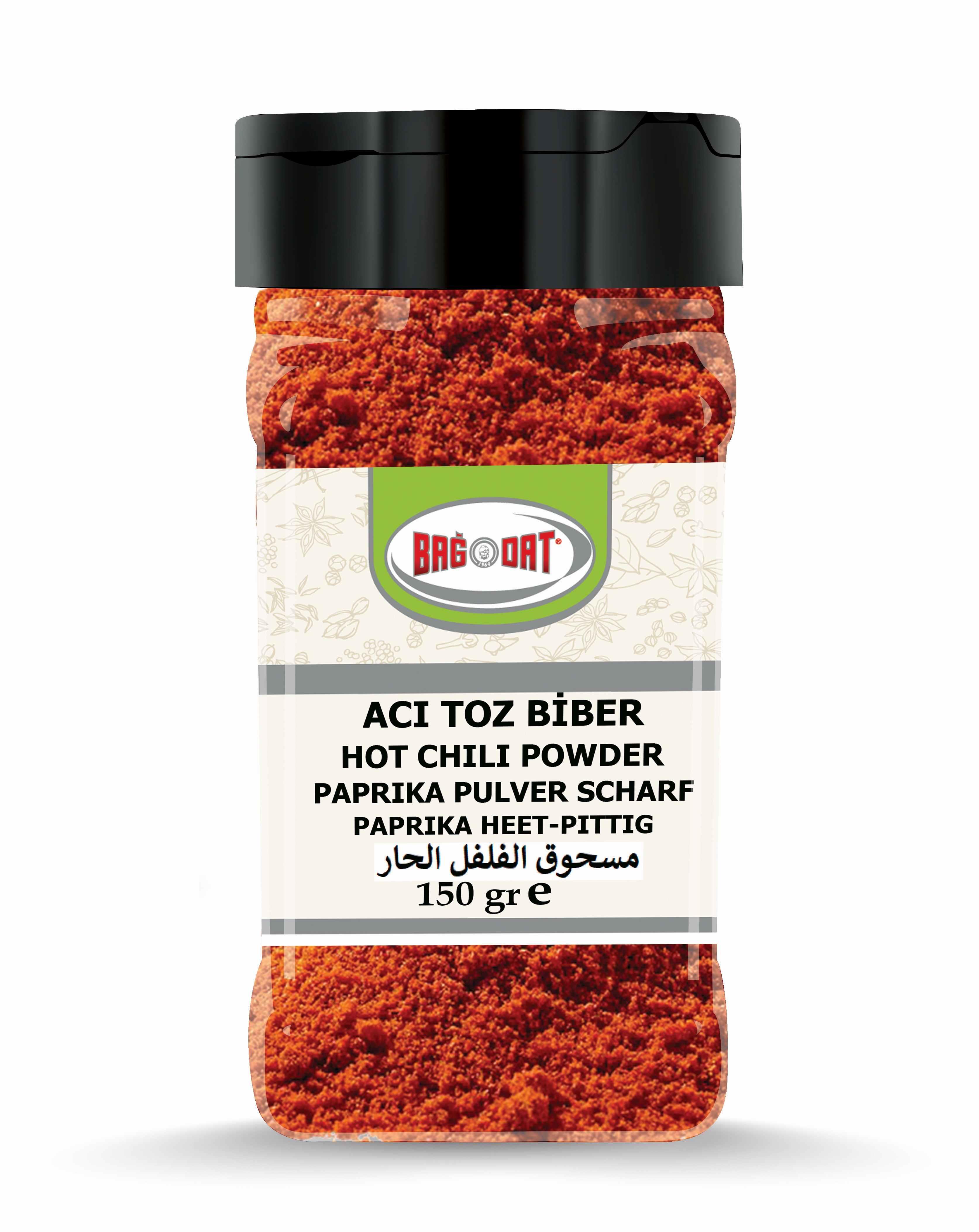 Bağdat BaharatAcı Kırmızı Toz Biber 150 Gr.