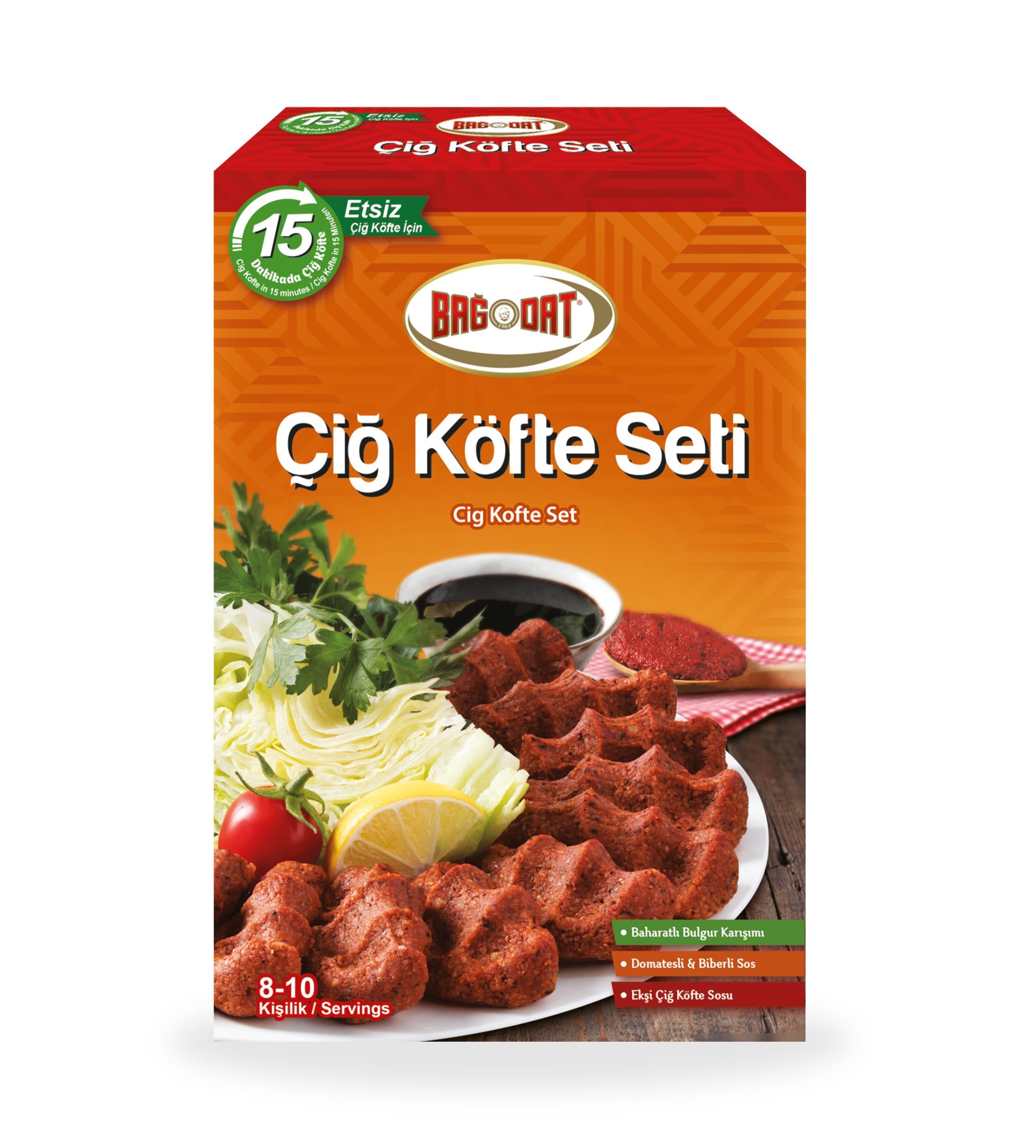 Etsiz Çiğ Köfte Seti